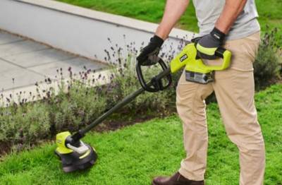 Будкрам купить Триммер садовый аккумуляторный Ryobi RY18LT33B-0, без акб Триммер садовый аккумуляторный Ryobi RY18LT33B-0, без акб 5