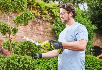 Будкрам купити Ножиці акумуляторні для трави Ryobi RY18GSA-0 і насадка-кущоріз, без акб. Ножиці акумуляторні для трави Ryobi RY18GSA-0 і насадка-кущоріз, без акб. 5