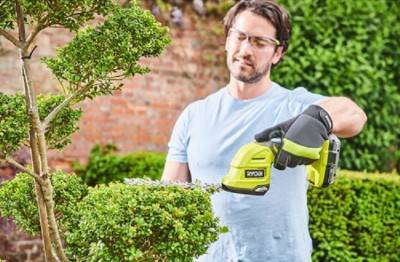 Будкрам купити Ножиці акумуляторні для трави Ryobi RY18GSA-0 і насадка-кущоріз, без акб. Ножиці акумуляторні для трави Ryobi RY18GSA-0 і насадка-кущоріз, без акб. 4