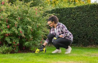 Будкрам купити Ножиці акумуляторні для трави Ryobi RY18GSA-0 і насадка-кущоріз, без акб. Ножиці акумуляторні для трави Ryobi RY18GSA-0 і насадка-кущоріз, без акб. 2