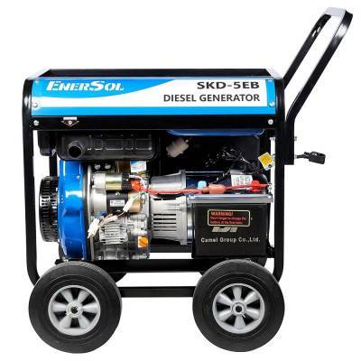 Будкрам купить Генератор дизельный EnerSol SKD-5EB, 230В, макс 5.0 кВт,  однофазный, электростарт