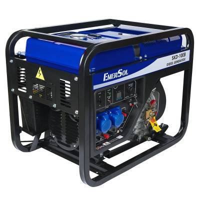 Будкрам купить Генератор дизельный EnerSol SKD-10EB, 230В, 9 кВА, однофазный, электростарт Генератор дизельный EnerSol SKD-10EB, 230В, 9 кВА, однофазный, электростарт 2