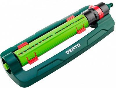 Будкрам купить Verto Ороситель дождевой, дождеватель маятниковый, 1/2"-3/4", 18 сопел