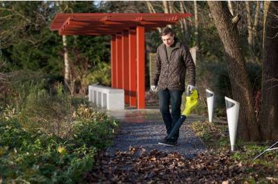 Будкрам купить Воздуходувка гибридная Ryobi ONE+ Hybrid OBL1820H, без акб