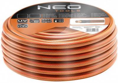 Будкрам купить Neo Tools Шланг садовый Economic, 1/2", 20м, 4 слоя, до 20 Бар, -10…+50°C Neo Tools Шланг садовый Economic, 1/2", 20м, 4 слоя, до 20 Бар, -10…+50°C 1_small