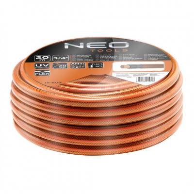 Будкрам купить Neo Tools Шланг садовый Economic, 3/4", 20м, 4 слоя, до 20 Бар, -10…+50°C Neo Tools Шланг садовый Economic, 3/4", 20м, 4 слоя, до 20 Бар, -10…+50°C 1_small