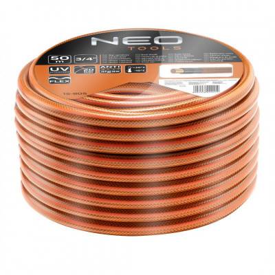 Будкрам купить Neo Tools Шланг садовый Economic, 3/4", 50м, 4 слоя, до 20 Бар, -10…+50°C Neo Tools Шланг садовый Economic, 3/4", 50м, 4 слоя, до 20 Бар, -10…+50°C 1_small