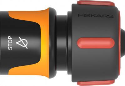 Будкрам купити Fiskars Конектор для шлангу 19 мм(3/4")  з автостопом LB30 Watering