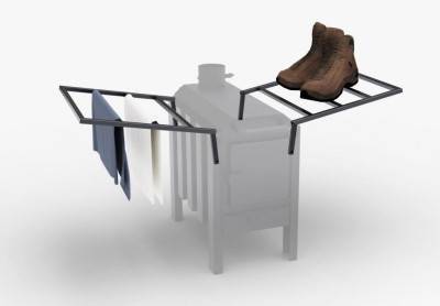 Будкрам купити KSL Сушарка для печі буржуйки Воля, сталь, 513х391х15 мм KSL Сушарка для печі буржуйки Воля, сталь, 513х391х15 мм 2