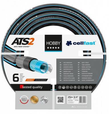 Будкрам купити Cellfast Шланг садовий HOBBY ATS 3/4', 25м, 6 шарів, до 30 Бар, -20…+60°C