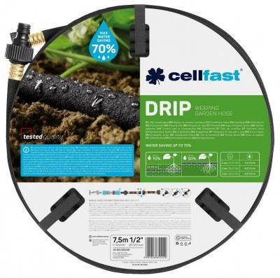 Будкрам купити Cellfast Шланг для краплинного поливу DRIP 1/2',15м