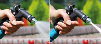 Будкрам купить Cellfast Ороситель пистолетный PROFI IDEAL, алюминий, плавная регулировка Cellfast Ороситель пистолетный PROFI IDEAL, алюминий, плавная регулировка 3