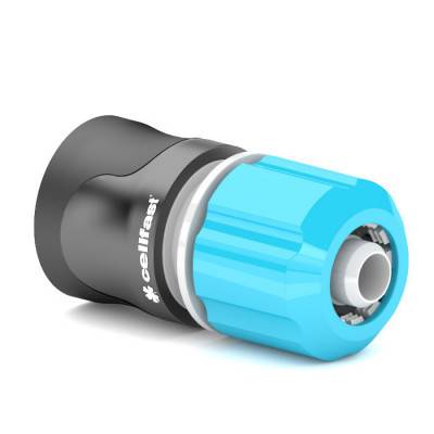 Будкрам купити Cellfast Конектор для шланга ERGO 1/2" з аквастоп Cellfast Конектор для шланга ERGO 1/2" з аквастоп 5
