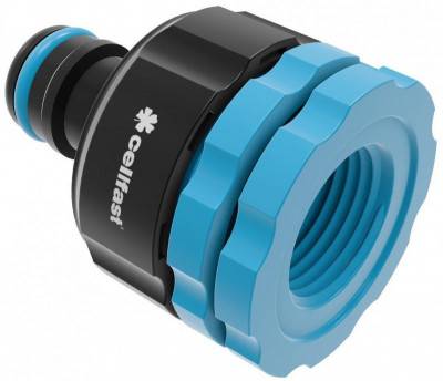 Будкрам купити Cellfast Конектор для крана ERGO 1/2, 3/4, 1' з внутрішнім різьбленням (блістер)