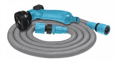 Будкрам купити Cellfast Набір для поливу BASIC, шланг 7.5-22.5 м, що розтягується, зрошувач