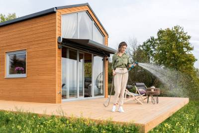 Будкрам купити Cellfast Набір для поливу BASIC, шланг 5-15 м, що розтягується, зрошувач Cellfast Набір для поливу BASIC, шланг 5-15 м, що розтягується, зрошувач 3