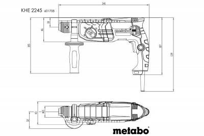 Будкрам купити Перфоратор Metabo KHE 2245 (601708500) Перфоратор Metabo KHE 2245 (601708500) 8