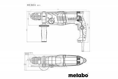 Будкрам купити Перфоратор Metabo KHE 2645 Q (601711500) Перфоратор Metabo KHE 2645 Q (601711500) 4