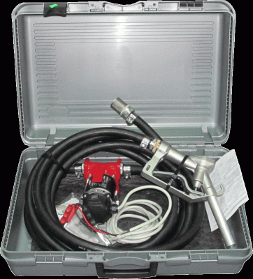 Будкрам купить Набор для перекачки бензина, 12В, шланги 3/4" 3м, ручной пистолет.