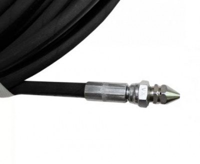Будкрам купить Комплект для промывки труб 20м сопло 040 Sewer hose 20m, inlet male KW type - flow rate 040 Комплект для промывки труб 20м сопло 040 Sewer hose 20m, inlet male KW type - flow rate 040 2