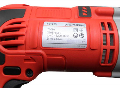 Будкрам купити Дриль ударний GTM DI-13/750ER(M) 750Вт, 0-3200об/хв, патрон 13мм, 13/18/32мм Дриль ударний GTM DI-13/750ER(M) 750Вт, 0-3200об/хв, патрон 13мм, 13/18/32мм 7