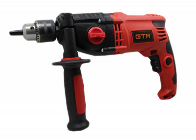 Будкрам купити Дриль ударний GTM DI-16/1050ER(M) 1050Вт, 0-1100/0-3000об/хв, патрон 13мм, 16/20/40мм Дриль ударний GTM DI-16/1050ER(M) 1050Вт, 0-1100/0-3000об/хв, патрон 13мм, 16/20/40мм 3