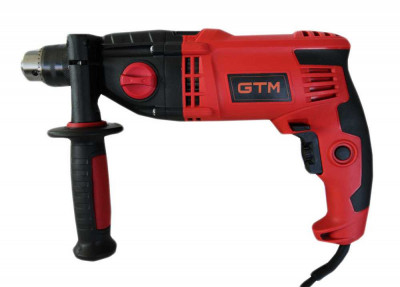 Будкрам купити Дриль ударний GTM DI-16/1050ER(M) 1050Вт, 0-1100/0-3000об/хв, патрон 13мм, 16/20/40мм Дриль ударний GTM DI-16/1050ER(M) 1050Вт, 0-1100/0-3000об/хв, патрон 13мм, 16/20/40мм 4