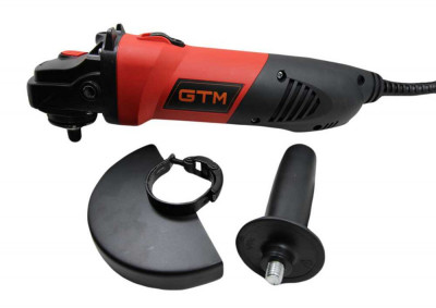 Будкрам купить Угловая шлифмашина GTM AG-125/1100E 125мм, 1100Вт, 3000-10000об/мин, М14, пл.пуск Угловая шлифмашина GTM AG-125/1100E 125мм, 1100Вт, 3000-10000об/мин, М14, пл.пуск 6