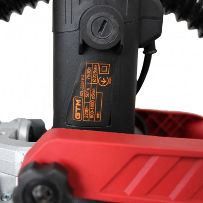 Будкрам купить Стеношлифовальная машина GTM SZL-225FV-2 (жираф) 225мм, 750Вт, 900-1800/мин, LED-подсветка раб.зоны Стеношлифовальная машина GTM SZL-225FV-2 (жираф) 225мм, 750Вт, 900-1800/мин, LED-подсветка раб.зоны 6