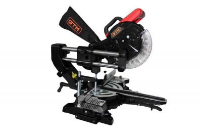 Будкрам купить Пила торцовочная GTM HM9085 1800Вт, 210*30мм, 5200об/мин, с протяженным механизмом и лазером