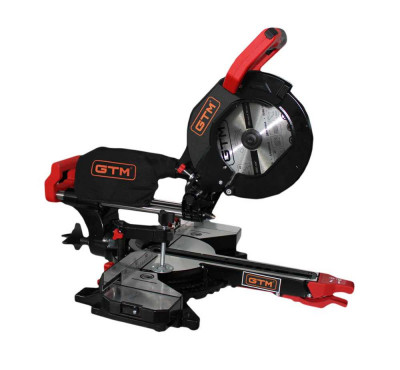Будкрам купить Пила торцовочная GTM HM1032 2000Вт, 255*30мм, 2шв.-3200/4500об/мин, с протяженным механизмом и лазером
