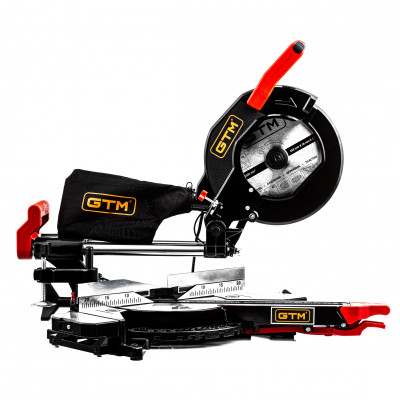 Будкрам купить Пила торцовочная GTM HM1032 2000Вт, 255*30мм, 2шв.-3200/4500об/мин, с протяженным механизмом и лазером Пила торцовочная GTM HM1032 2000Вт, 255*30мм, 2шв.-3200/4500об/мин, с протяженным механизмом и лазером 4