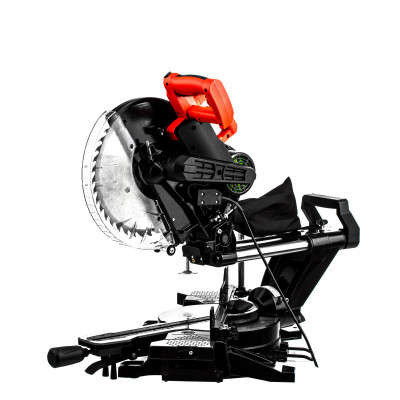 Будкрам купить Пила торцовочная GTM HM1245 1800Вт, 305*30мм, 3800об/мин, с протяженным механизмом и лазером Пила торцовочная GTM HM1245 1800Вт, 305*30мм, 3800об/мин, с протяженным механизмом и лазером 5