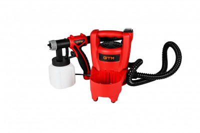 Будкрам купить Краскораспылитель GTM SG500 500Вт, 800мл/мин, 700мл резервуар, 0,1-0,2Бар, латунный корпус сопла и шток клапана Краскораспылитель GTM SG500 500Вт, 800мл/мин, 700мл резервуар, 0,1-0,2Бар, латунный корпус сопла и шток клапана 3