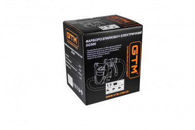 Будкрам купить Краскораспылитель GTM SG500 500Вт, 800мл/мин, 700мл резервуар, 0,1-0,2Бар, латунный корпус сопла и шток клапана Краскораспылитель GTM SG500 500Вт, 800мл/мин, 700мл резервуар, 0,1-0,2Бар, латунный корпус сопла и шток клапана 4