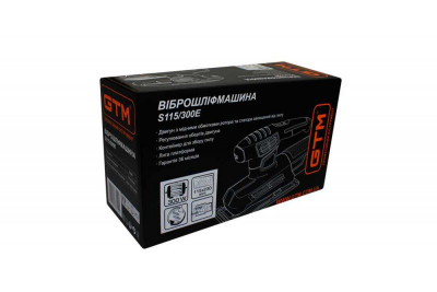 Будкрам купить Виброшлифмашина GTM S115/300E, 300Вт, 115*230мм, 6000-12000 движений/мин Виброшлифмашина GTM S115/300E, 300Вт, 115*230мм, 6000-12000 движений/мин 4