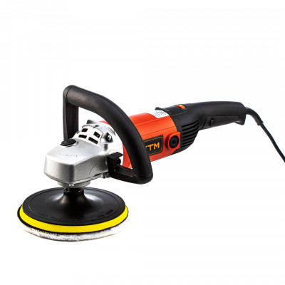 Будкрам купити Полірувальна машина GTM PO180/1300E 180мм, 1300Вт, 400-2200об/хв, пл.пуск Полірувальна машина GTM PO180/1300E 180мм, 1300Вт, 400-2200об/хв, пл.пуск 6