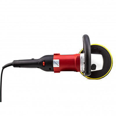 Будкрам купити Полірувальна машина GTM PO180/1300E 180мм, 1300Вт, 400-2200об/хв, пл.пуск Полірувальна машина GTM PO180/1300E 180мм, 1300Вт, 400-2200об/хв, пл.пуск 7