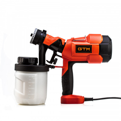 Будкрам купить Краскораспылитель GTM SG400, 400Вт, 800мл/мин, 900мл резервуар, сопло 2,5мм Краскораспылитель GTM SG400, 400Вт, 800мл/мин, 900мл резервуар, сопло 2,5мм 5
