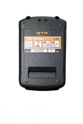 Будкрам купить Аккумуляторная батарея GTM B18V/4Аh Li-Ion, 18В, 4А*ч