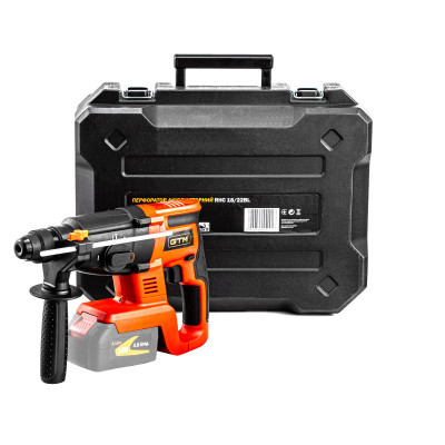 Будкрам купити Перфоратор акумуляторний GTM + RHC18/22BL, 18В, 2,2Дж, 0-1100об/хв, КАРКАС (без АКБ і ЗП) Перфоратор акумуляторний GTM + RHC18/22BL, 18В, 2,2Дж, 0-1100об/хв, КАРКАС (без АКБ і ЗП) 2