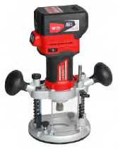 Будкрам купить Фрезер аккумуляторный GTM R18/55BL 8000-26000об/мин, цанга 6/8мм, КАРКАСС (без АКБ и ЗУ)