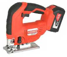 Будкрам купить Лобзик аккумуляторный GTM JS18/65 18В, 0-2500ход/мин, Quick Fix, дерево/кол.мет/сталь-65/10/6мм, КАРКАС (без АКБ и ЗУ)