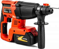 Будкрам купити Перфоратор акумуляторний GTM + RHC18/22BL, 18В, 2,2Дж, 0-1100об/хв, КАРКАС (без АКБ і ЗП) Перфоратор акумуляторний GTM + RHC18/22BL, 18В, 2,2Дж, 0-1100об/хв, КАРКАС (без АКБ і ЗП) 4