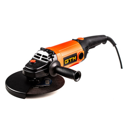 Будкрам купить Угловая шлифмашина GTM AG230/2300HD 230мм, 2300Вт, 6500об/мин, пл.пуск