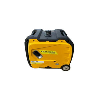 Будкрам купити Генераторна установка бензинова інверторна KRAFT&Dele KD186, 4,0 кВт, 220В, бак 8,3л, ручний старт