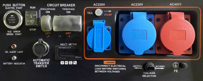 Будкрам купить Генератор бензиновый Grupel GR6500 1ф, 3ф 6,9кВт Генератор бензиновый Grupel GR6500 1ф, 3ф 6,9кВт 2