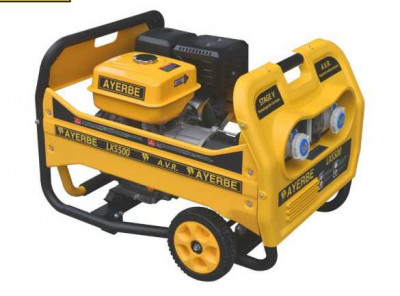 Будкрам купити Генераторна установка бензинова AYERBE LX5500, 5кВт, ручний старт
