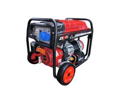 Будкрам купить Генераторная установка бензиновая SENCI SC15000E 9,3кВА, 230В, электростарт