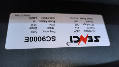 Будкрам купить Генераторная установка бензиновая SENCI SC9000E 6,2кВА, 230В, электростарт Генераторная установка бензиновая SENCI SC9000E 6,2кВА, 230В, электростарт 3